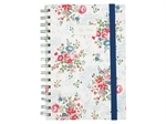 Ailis white notebook A5 fra GreenGate - Tinashjem